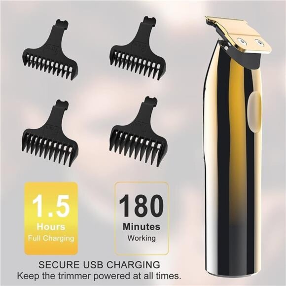 Foil Shaver Bald Head Shaver Electric Shaver Razor for Men Precision Trimmer - Picture 4 of 7